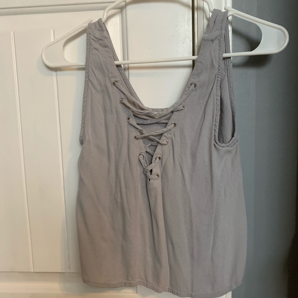 Grey tank